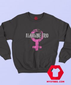 Pink Female Icon Alkaline Trio Unisex Sweatshirt