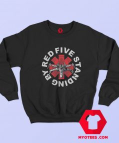 Red Five Standing Rebel Pilot Parody Sweatshirt