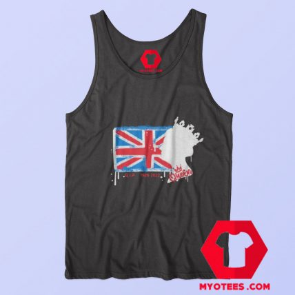 Rip Majesty The QueenOf England Unisex Tank Top