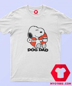 Snoopy Gifts For Dad Peanuts Dog Dad T shirt