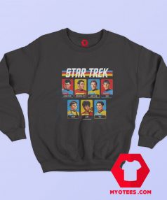 Star Trek Series Retro Full Color Unisex Sweatshirt