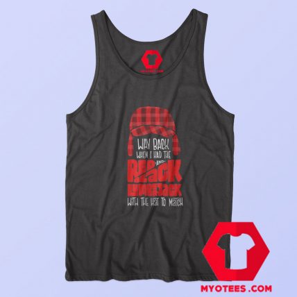 The Red And Black Lumberjack Biggie Tank Top