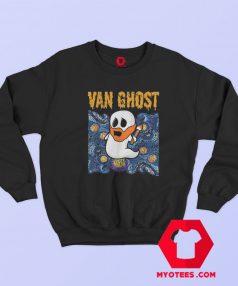 Van Ghost Art Teacher Halloween Unisex Sweatshirt