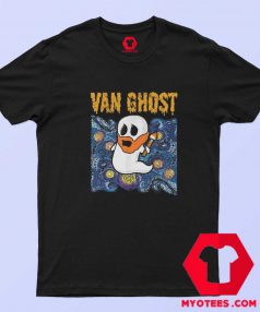 Van Ghost Art Teacher Halloween Unisex T shirt