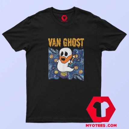 Van Ghost Art Teacher Halloween Unisex T shirt