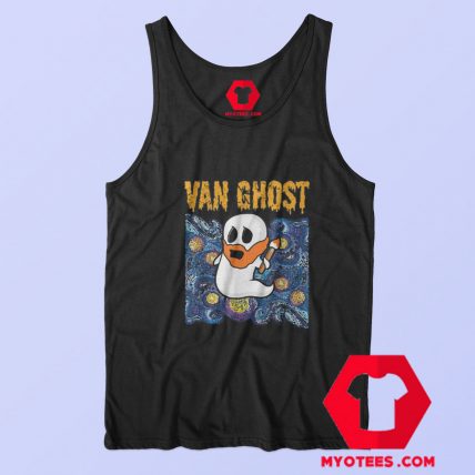 Van Ghost Art Teacher Halloween Unisex Tank Top