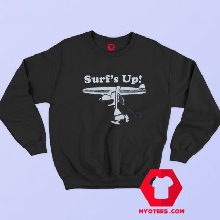 Vintage Snoopy Peanuts Surfs Up Funny Sweatshirt