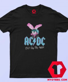 ACDC Fly On The Wall Band Album Vintage T shirt