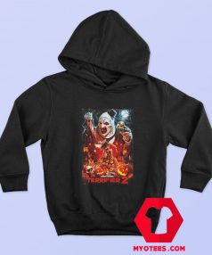 Bloody TERRIFIER 2 Trailer Poster Unisex Hoodie