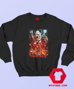 Bloody TERRIFIER 2 Trailer Poster Unisex Sweatshirt