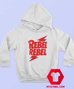 David Bowie Rebel Rebel Graphic Unisex Hoodie