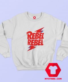 David Bowie Rebel Rebel Graphic Unisex Sweatshirt