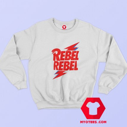 David Bowie Rebel Rebel Graphic Unisex Sweatshirt