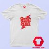 David Bowie Rebel Rebel Graphic Unisex T shirt