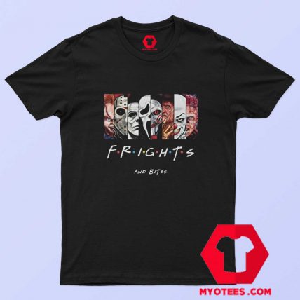 Friends Horror Characters Halloween T shirt