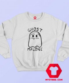 Funny Ghost Malone Always Tired Unisex Sweatshirt