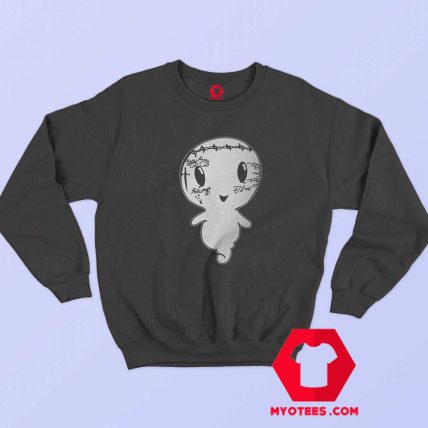 Ghost Malone Fall Season Spooky Halloween Sweatshirt