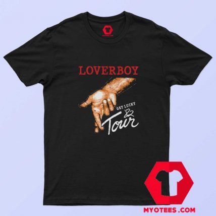 Loverboy Get Lucky Tour 1982 Album Vintage T shirt