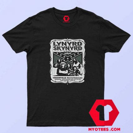 Lynyrd Skynyrd Greenville South Carolina T shirt