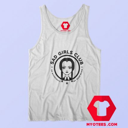 Sad Girls Club The Addams Family Unisex Tank Top