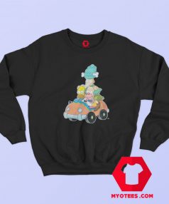 The Simpsons Krusty The Clown Vintage Sweatshirt