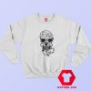 All Hallows Eve Skull Graphic Unisex Sweatshirt