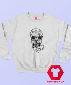 All Hallows Eve Skull Graphic Unisex Sweatshirt