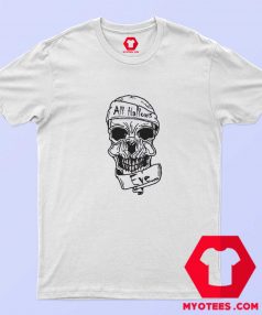 All Hallows Eve Skull Graphic Unisex T shirt