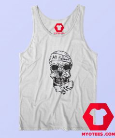 All Hallows Eve Skull Graphic Unisex Tank Top