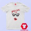 Billy Joel Sunglasses and Red Lips Vintage T shirt