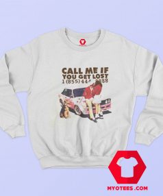 Call Me If You Get Lost Vintage Unisex Sweatshirt