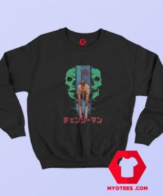 Denji Chainsaw Man Skull Anime Unisex Sweatshirt