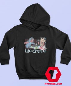 Disney Lilo Stitch Record Player Unisex Hoodie