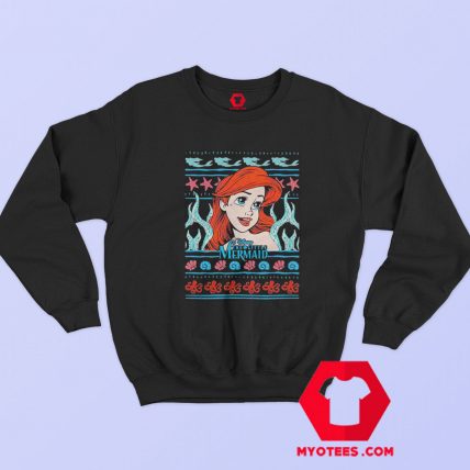 Disney The Little Mermaid Ariel Christmas Sweatshirt