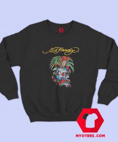 Don Ed Hardy Funny Vintage Graphic Sweatshirt