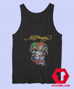 Don Ed Hardy Funny Vintage Graphic Tank Top