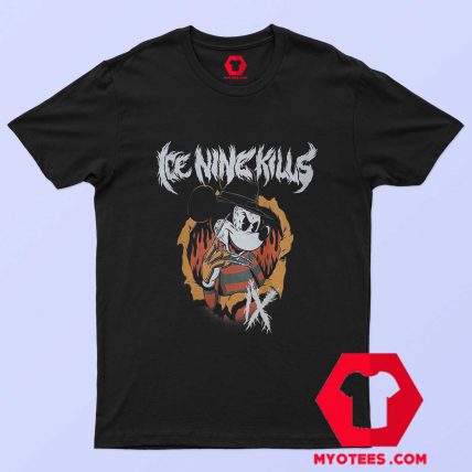 Ice Nine Kills Freddy Krueger Mickey Mouse T shirt