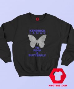 Kendrick Lamar To Pimp A Butterfly Album Sweatshirt