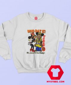 Mickey Minnie Who Dat Iz Freaknik 97 Sweatshirt