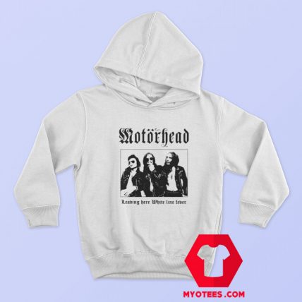 Motorhead Leaving Here White Line Vintage Hoodie