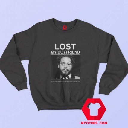 Post Malone Lost My Boyfriend Graphic Swearshirt