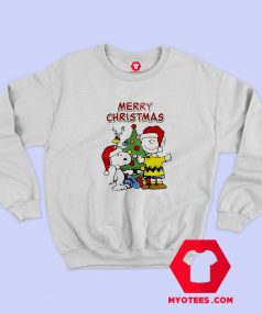 Vintage Snoopy Peanuts Merry Christmas Sweatshirt