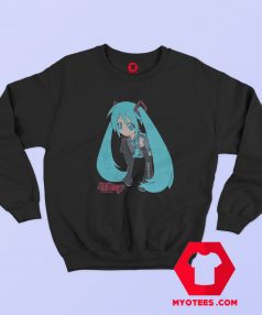 Vocaloid Chibi Hatsune Miku Cute Unisex Sweatshirt