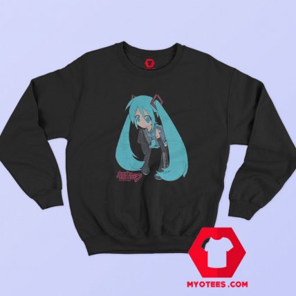 Vocaloid Chibi Hatsune Miku Cute Unisex Sweatshirt