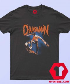 Chainsaw Man Denji Metal Anime Unisex T shirt