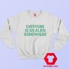 Coldplay Everyone Is An Alien Somewhere Sweatshirt