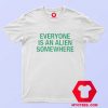 Coldplay Everyone Is An Alien Somewhere T shirt