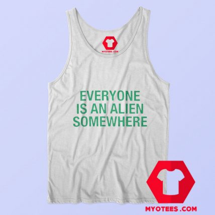 Coldplay Everyone Is An Alien Somewhere Tank Top