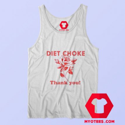 Diet Choke Thank You Graphic Unisex Tank Top