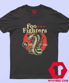 Foo Fighters Cobra Snake Heavy Metal T shirt